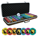 Fearless Lion Poker Chipset w/o Denomination - GR, 300/500 Pcs, Clay, 40mm, 14g