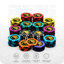 Fearless Lion Poker Chipset w/o Denomination - GR, 300/500 Pcs, Clay, 40mm, 14g