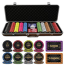 Fiesta Rings Poker Chipset - 300/500 Pcs, 10/20 Plaques, Ceramic, 40/45/50mm, 10/14/17g