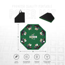 Folding Poker Table Top - Octagonal, 4x4ft