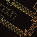 Gambit Poker Mat - Oval, 6x3ft