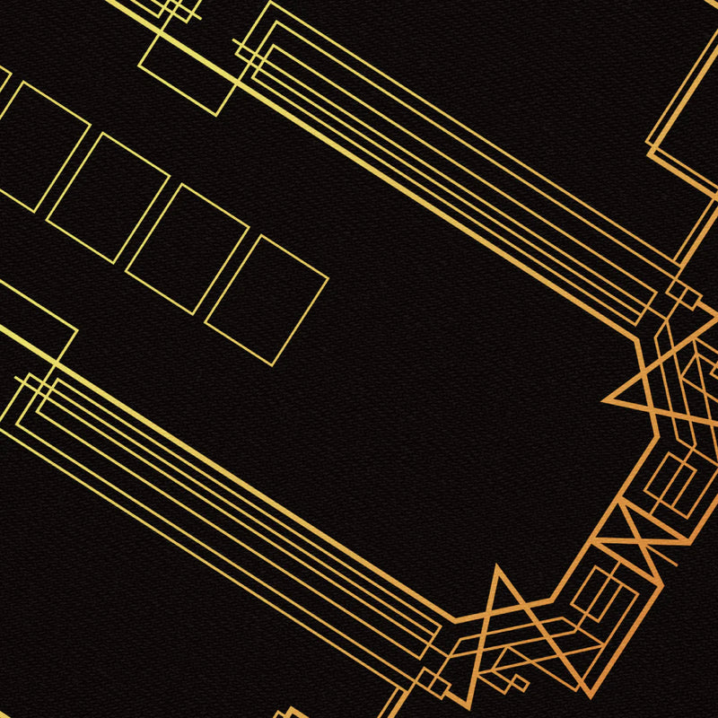 Gambit Poker Mat - Oval, 6x3ft