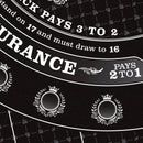 Godfather Blackjack Mat - Rectangle, 6x3ft