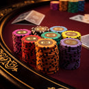 Gold Bullion Poker Chipset - GR, 300/500 Pcs, Clay, 40mm, 14g