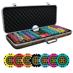 Gold Rush Poker Chipset w/o Denomination - GR, 300/500 Pcs, Clay, 40mm, 14g