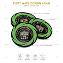 Customisable Casino Poker Chips, Fiery Wave Design, 45mm