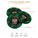 Customisable Casino Poker Chips, 3 Stripes Design, 40mm