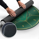 Gripper Series Poker Table Mat - Round, 4x4ft