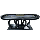 Swirl Rings Poker Table