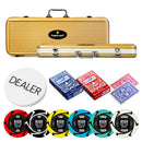 High Roller Poker Chipset - EPT, 300/500 Pieces, Clay, 40mm, 14g