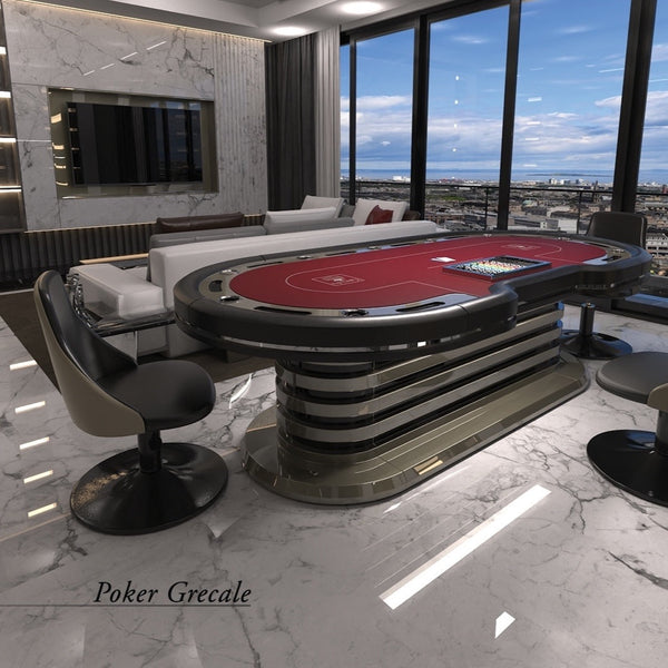 Grecale Poker Table- Oval