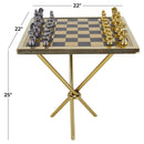 Kings Gambit Chess Table