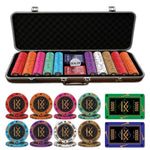Knight Angel Poker Chipset - 300/500 Pcs, 10/20 Plaques, Ceramic, 40/45/50mm, 10/14/17g