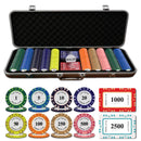 Las Vegas Poker Chipset - 300/500 Pcs, Ceramic, 40/45/50mm, 10/14/17g