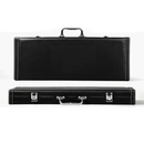 Luxe Leatherite Poker Chips Case - Black