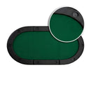Masterfold Poker Table Top - Oval, 6x3ft