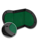 Masterfold Poker Table Top - Oval, 6x3ft