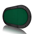 Masterfold Poker Table Top - Oval, 6x3ft