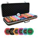 Medallion Poker Chipset - GRG, 300/500 Pcs, Clay, 40mm, 14g