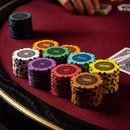 Nashville Poker Chipset - GR, 300/500 Pcs, Clay, 40mm, 14g