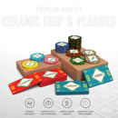 Noble Poker Chipset - 300/500 Pcs, 10/20 Plaques, Ceramic, 40/45/50mm, 10/14/17g
