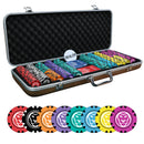 Panther Poker Chipset w/o Denomination - GR, 300/500 Pcs, Clay, 40mm, 14g