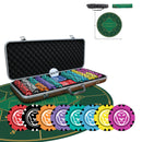 Panther Poker Chipset w/o Denomination - GR, 300/500 Pcs, Clay, 40mm, 14g