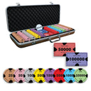 Pebbles Poker Chipset - 300/500 Pcs, 10/20 Plaques, Ceramic, 40/45/50mm, 10/14/17g