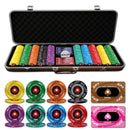 Pokerstars EPT Poker Chipset - 300/500 Pcs, Ceramic, 40/45/50mm, 10/14/17g