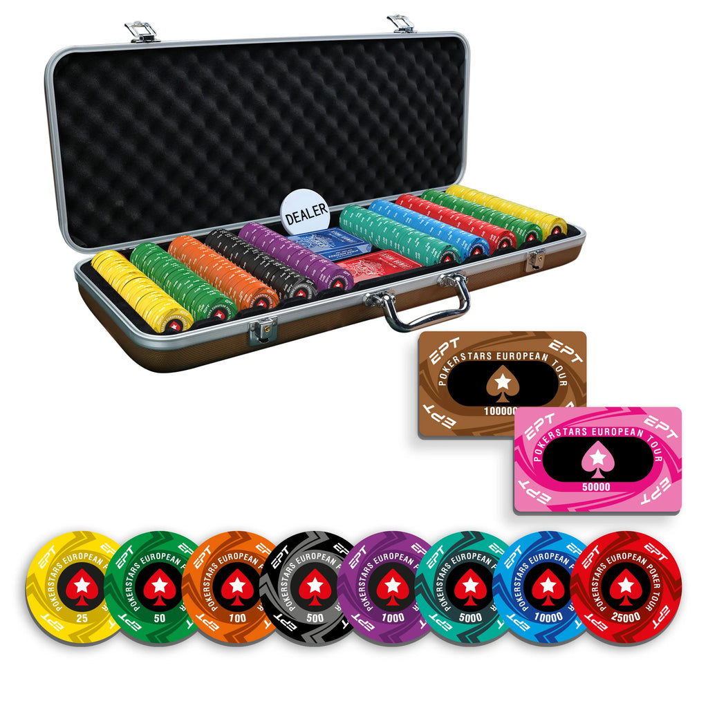 ポーカーチップセット 300枚 EPT PokerStars EPT ポーカーチップ 300枚 | Poker Goods Production