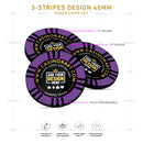 Customisable Casino Poker Chips, 3 Stripes Design, 40mm