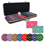 Quadragon Poker Chipset - 300/500 Pcs, 10/20 Plaques, Ceramic, 40/45/50mm, 10/14/17g