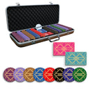 Quadragon Poker Chipset - 300/500 Pcs, 10/20 Plaques, Ceramic, 40/45/50mm, 10/14/17g