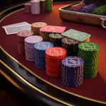 Quadragon Poker Chipset - 300/500 Pcs, 10/20 Plaques, Ceramic, 40/45/50mm, 10/14/17g