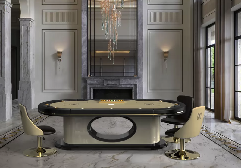 Emperor Poker Table, Oval