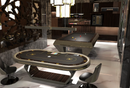 Italian Jade Poker Table