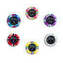 Skyline Cash Poker Chipset - 300/500 Pcs, Ceramic, 40/45/50mm, 10/14/17g