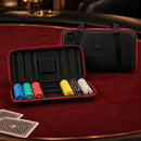 Soft Poker Chips Case - Black