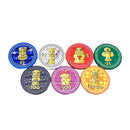 Tiki Kings Poker Chipset - 300/500 Pcs, 10/20 Plaques, Ceramic, 40/45/50mm, 10/14/17g