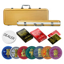 Tiki Kings Poker Chipset - 300/500 Pcs, 10/20 Plaques, Ceramic, 40/45/50mm, 10/14/17g