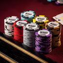 WSOP Caesars Poker Chipset - MC, 300/500 Pcs, Clay, 40mm, 14g