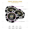 Customisable Casino Poker Chips, Trent Design, 45mm