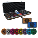 Yantra Poker Chipset - 300/500 Pcs, 10/20 Plaques, Ceramic, 40/45/50mm, 10/14/17g