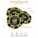 Customisable Casino Poker Chips, Trent Design, 45mm