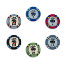 Ace High Poker Chipset - 300/500 Pcs, 10/20 Plaques, Ceramic, 40/45/50mm, 10/14/17g