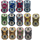 Ace High Poker Chipset - 300/500 Pcs, 10/20 Plaques, Ceramic, 40/45/50mm, 10/14/17g