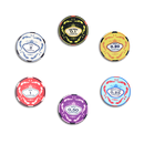 Crown Poker Chipset - 300/500 Pcs, 10/20 Plaques, Ceramic, 40/45/50mm, 10/14/17g