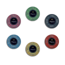 Empire Poker Chipset - 300/500 Pcs, 10/20 Plaques, Ceramic, 40/45/50mm, 10/14/17g