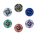 Four Spades Poker Chipset - 300/500 Pcs, Ceramic, 40/45/50mm, 10/14/17g