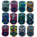 High Roller Poker Chipset - 300/500 Pcs, Ceramic, 40/45/50mm, 10/14/17g